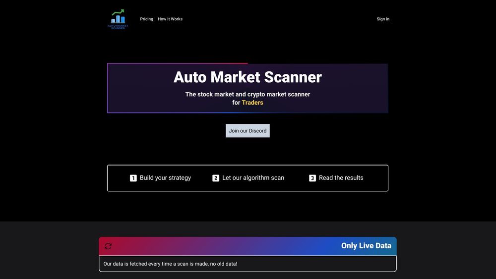 image for Auto Market Scanner