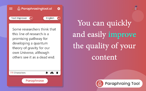 image for Paraphrasing Tool