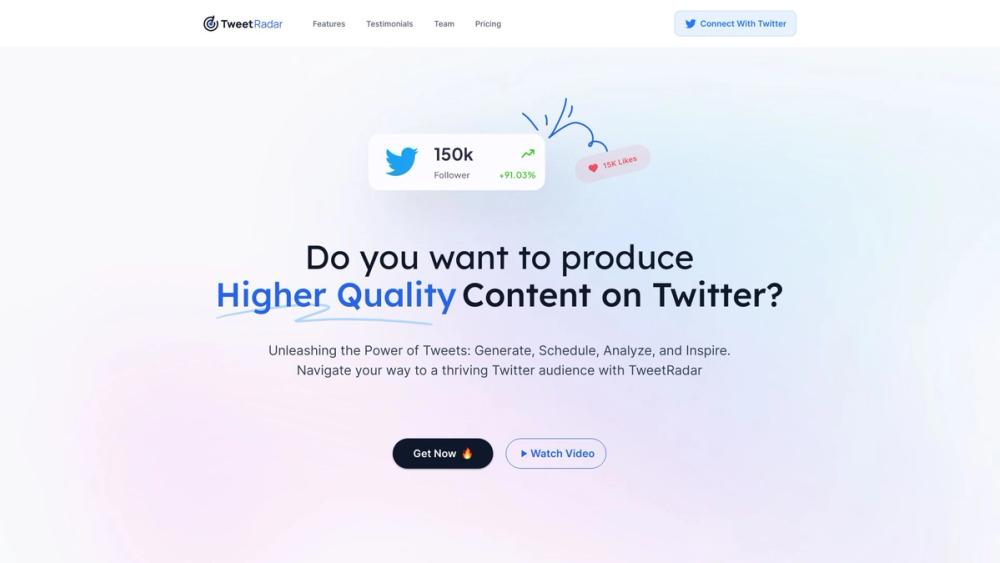 image for TweetRadar
