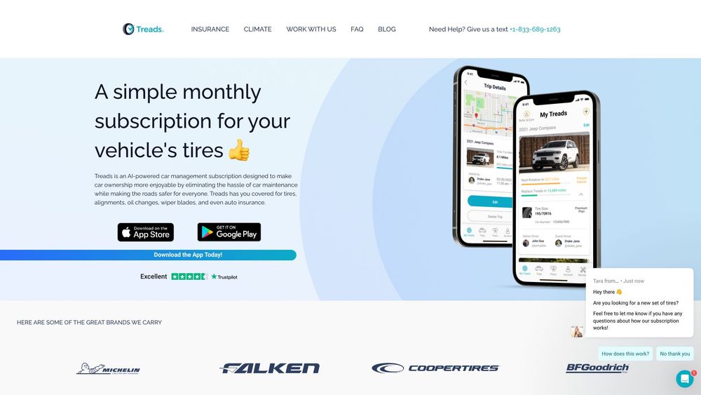 image for Treads Tire Subscription