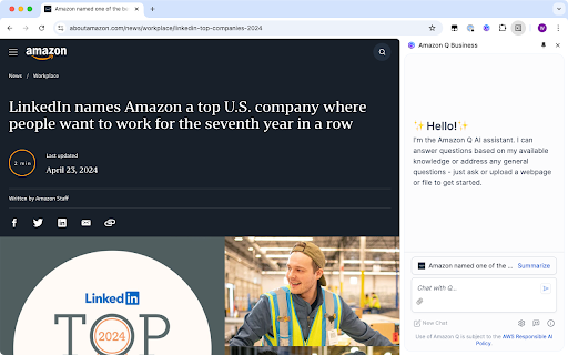 image for Amazon Q Business