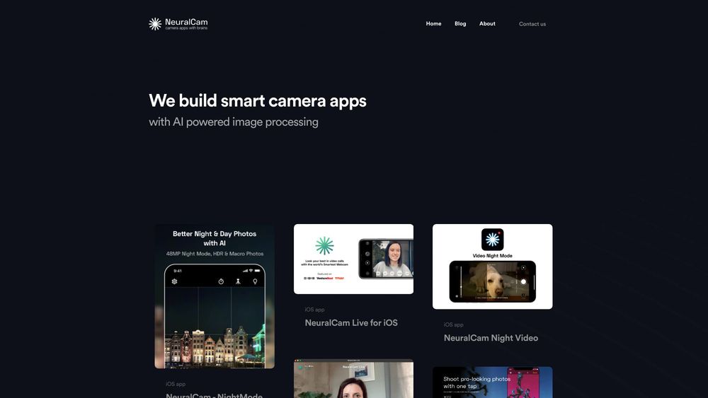 image for NeuralCam - Auto-editing Camera