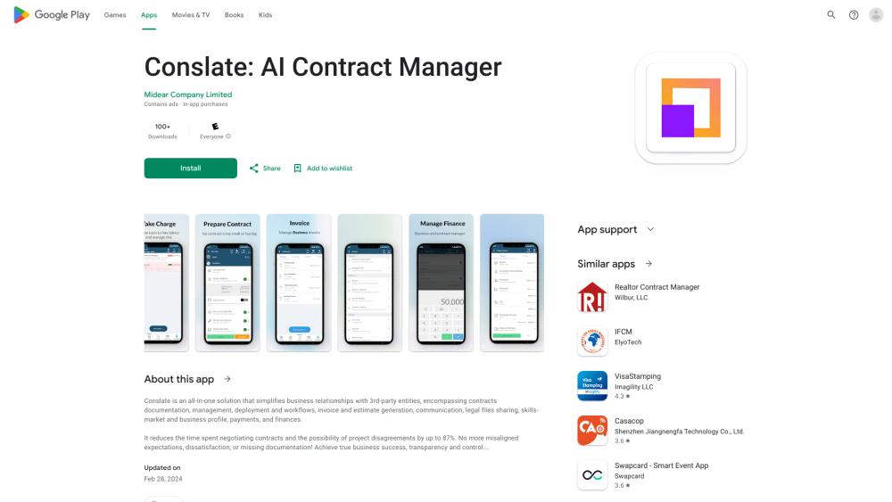 image for Conslate: AI Contract Manager