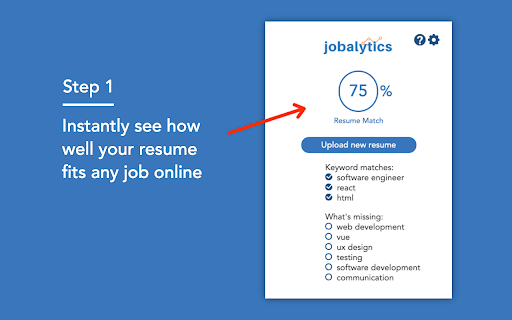image for Jobalytics - Resume Keyword Analyzer