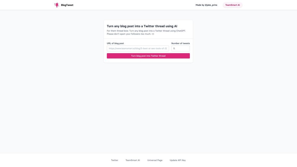 image for BlogTweet