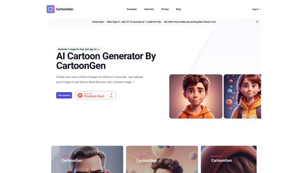 image for CartoonGen