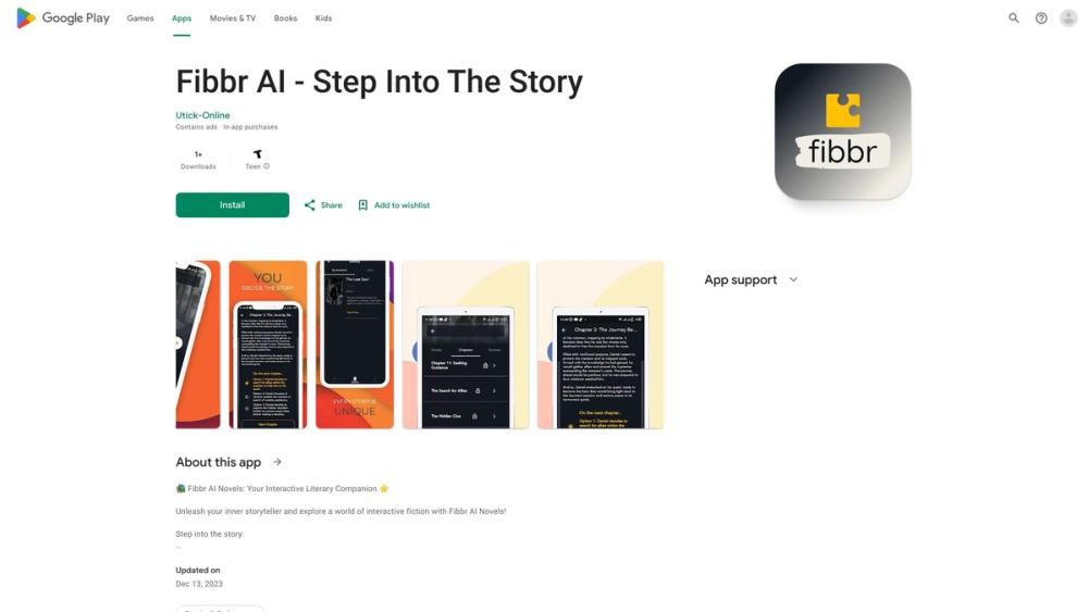 image for Fibbr AI Novels