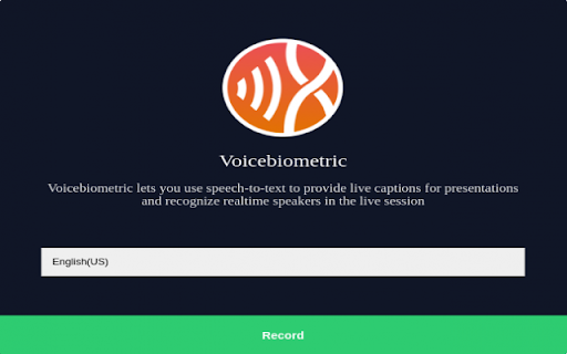 image for Voicebiometric