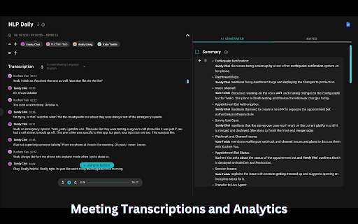 image for SeaMeet: Take ChatGPT Meeting Note Real-Time