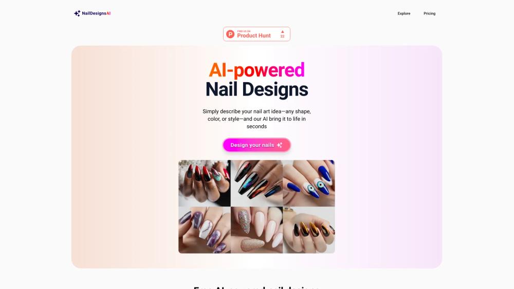 image for Nail Designs AI