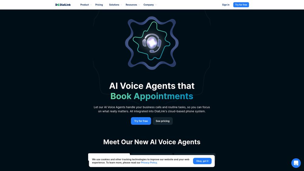 image for DialLink's AI Voice Agents