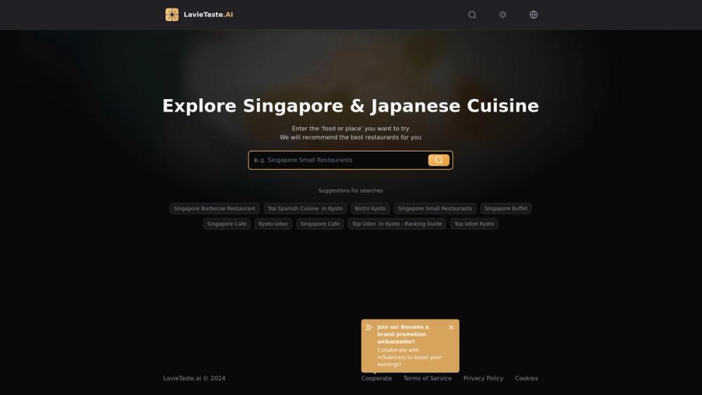 image for LavieTaste.AI