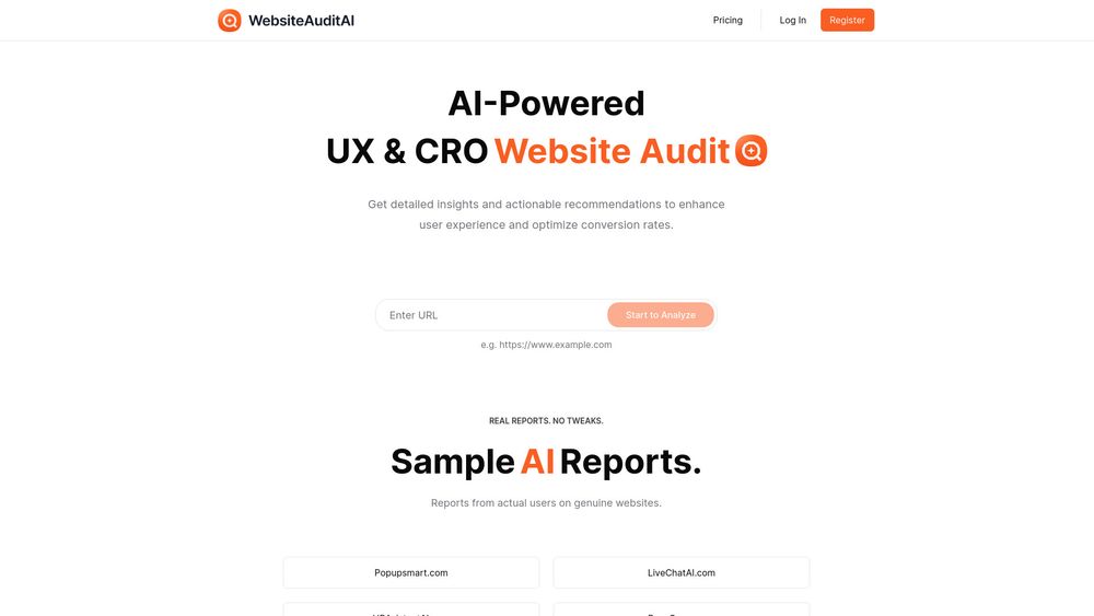 image for WebsiteAuditAI