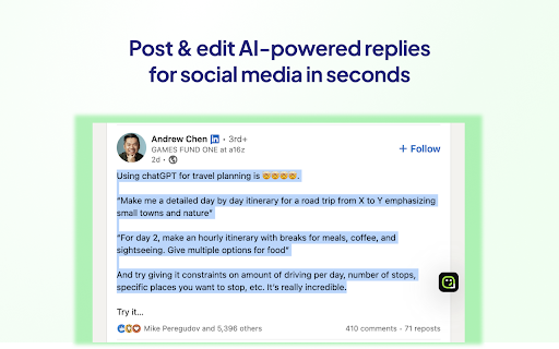image for Entar.io – ChatGPT assistant on every page