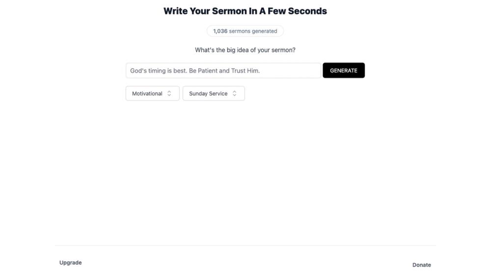 image for SermonGPT