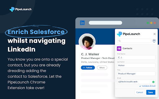 image for PipeLaunch: Salesforce Integration