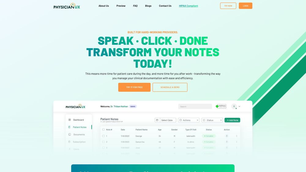 image for Physician UX