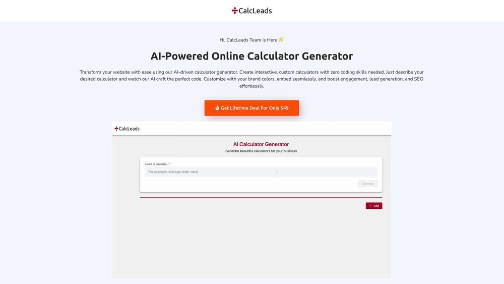 image for CalcLeads
