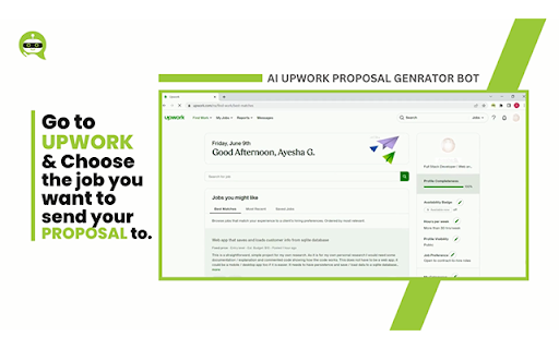 image for AI Upwork Proposal Generator Bot