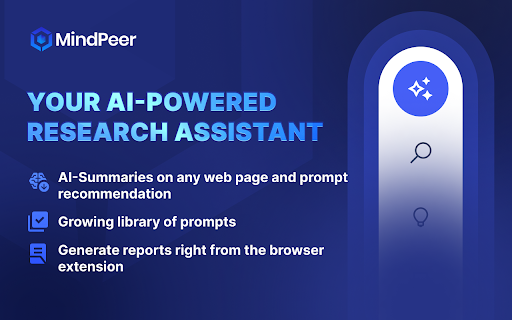 image for MindPeer Research Assistant