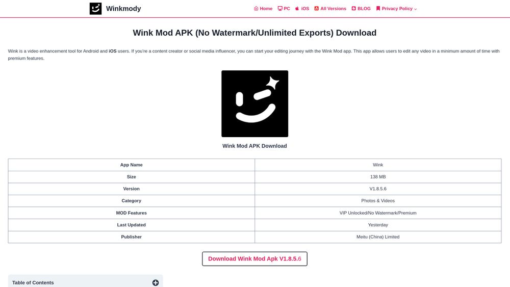 image for winkmody.com