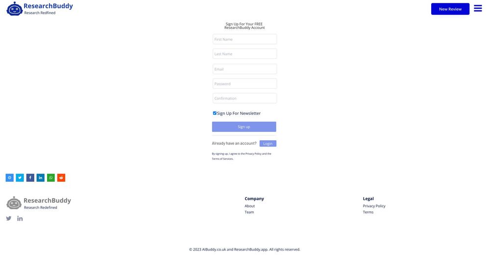 image for ResearchBuddy.app
