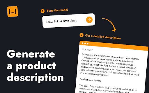 image for AI Description Generator