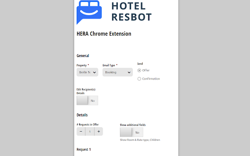 image for Hotel Resbot Extension