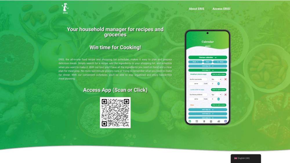 image for ERIS - Easy Recipe Intelligent System