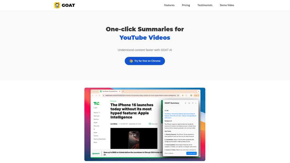 image for GOAT AI