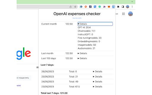 image for OpenAI expenses checker