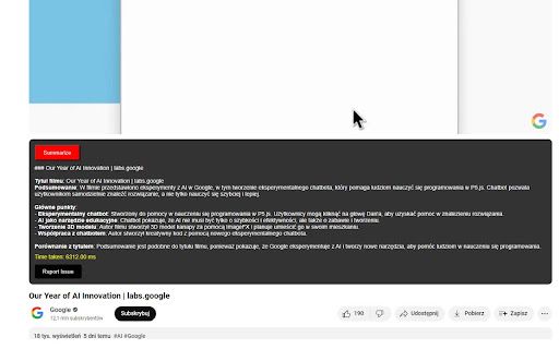 image for VidSumm - YouTube Video Summarizer