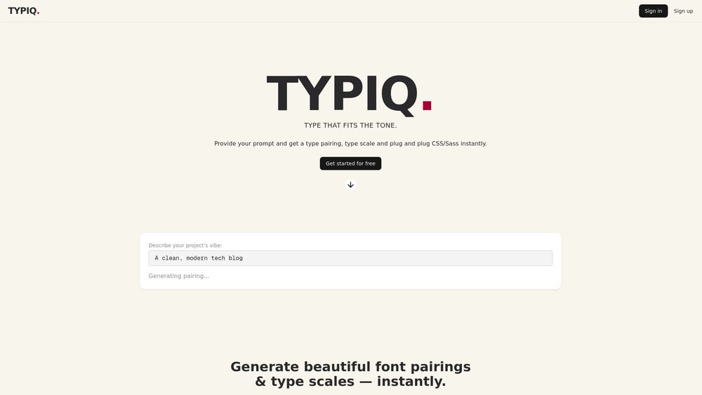 image for Typiq