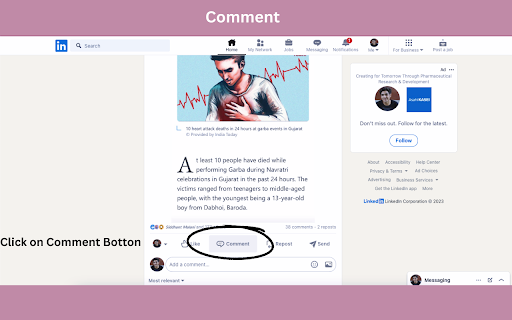 image for Office Ink - Comment and Post with AI