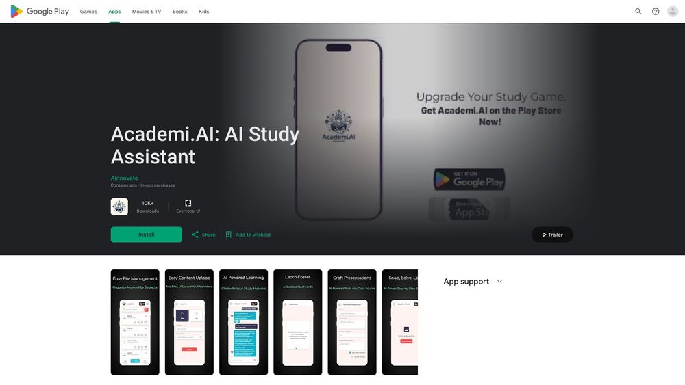image for Academi.AI: AI Study Assistant