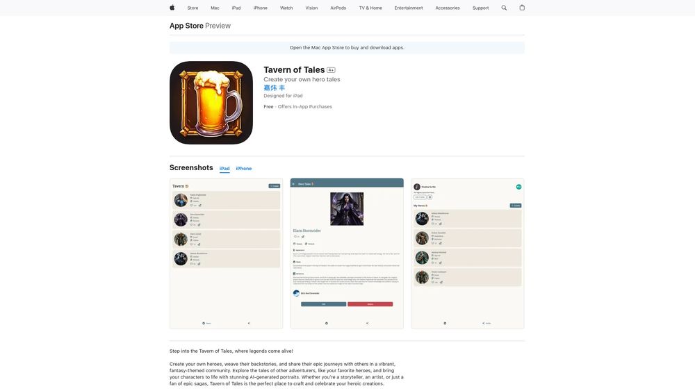 image for Tavern of Tales