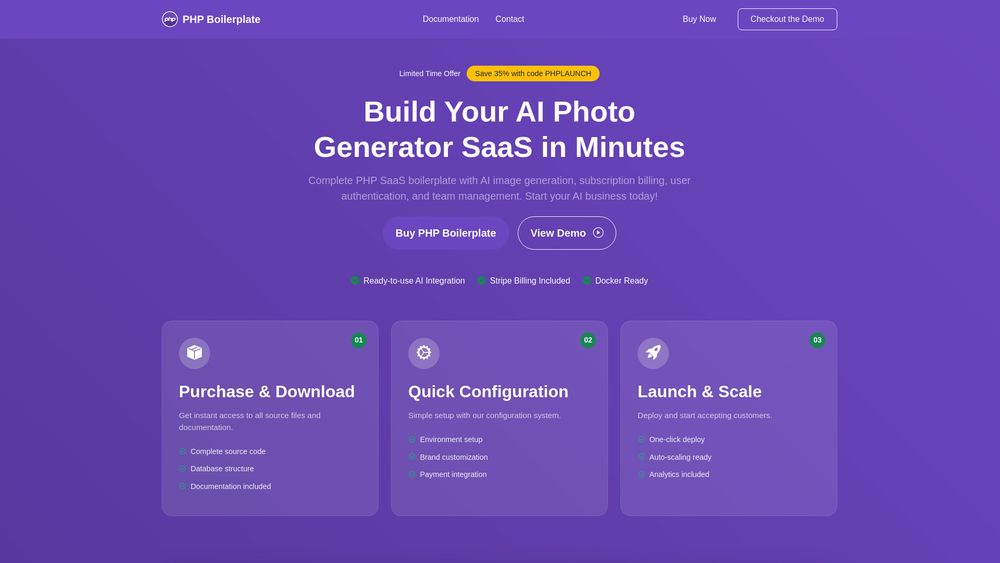 image for PHP Boilerplate