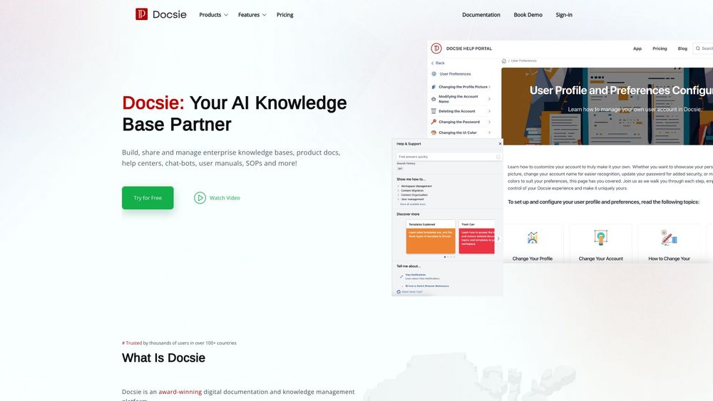 image for Docsie 2.0