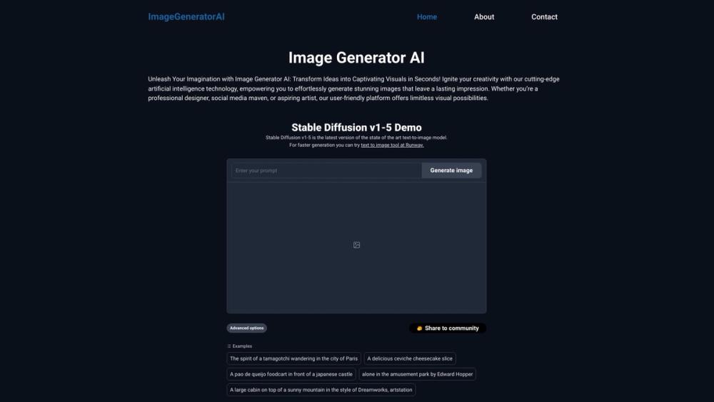 image for Image Generator AI