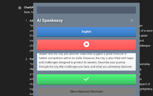 image for AI Speakeasy by Robert Hudek