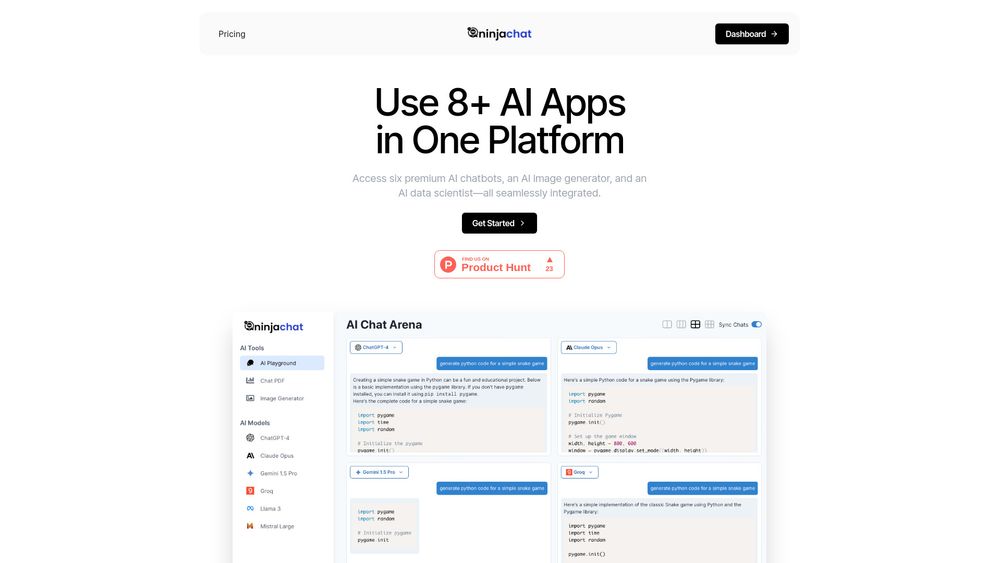 image for NinjaChat AI