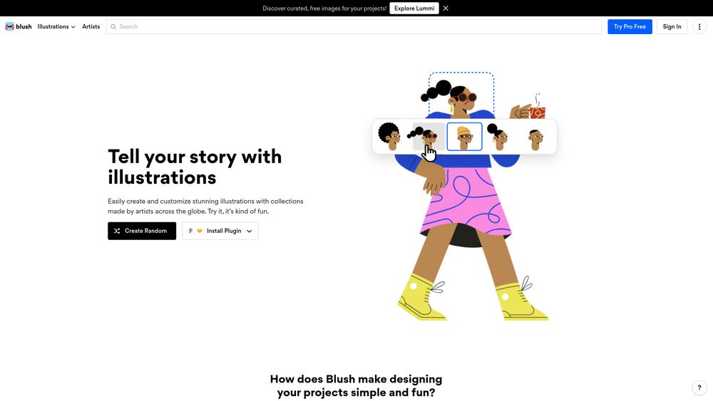 image for Blush design