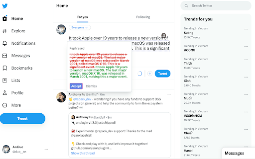 image for Correctify -Write mail, messages with ChatGPT