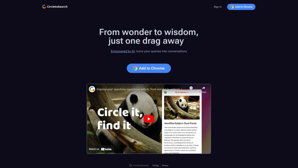 image for Circle to Search
