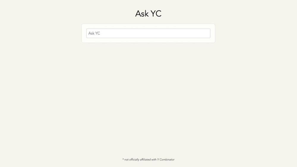 image for Ask YC