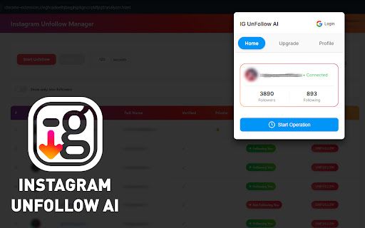 image for Instagram Unfollow AI