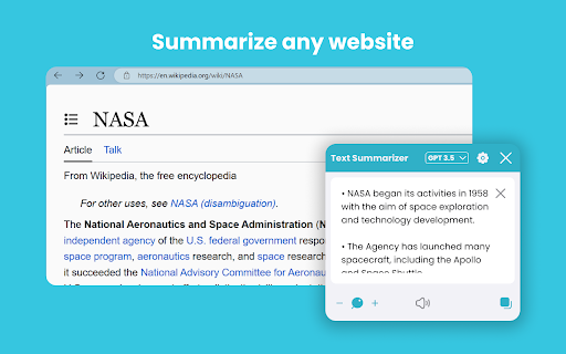 image for Text Summarizer