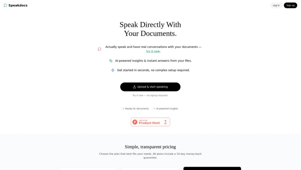 image for SpeakDocs