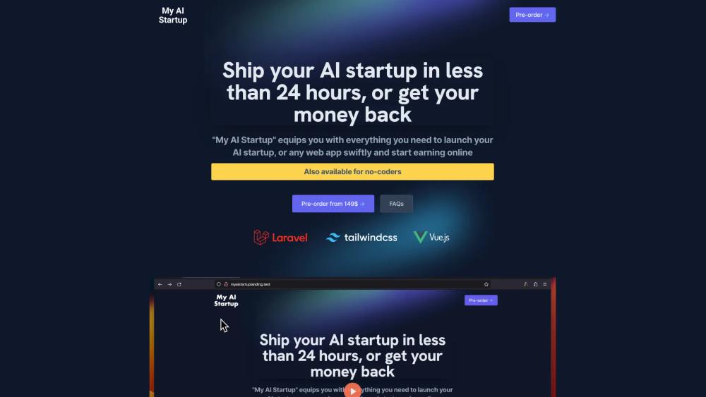 image for My AI Startup