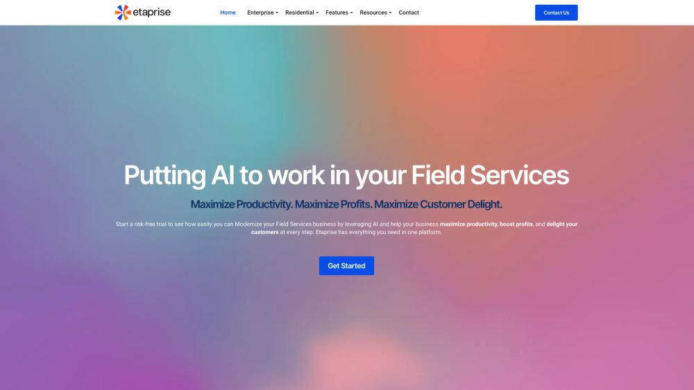 image for Etaprise Field Service Management